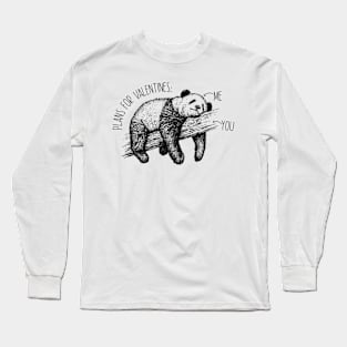 Plans for Valentines Long Sleeve T-Shirt